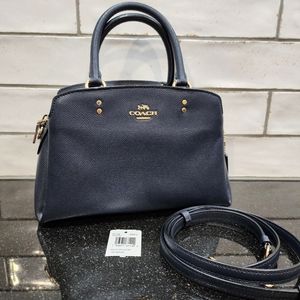 Coach Mini Lillie Carryall in Midnight 91146